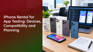 Read more about the article iPhone Rental for App Testing: Devices, Compatibility and Planning